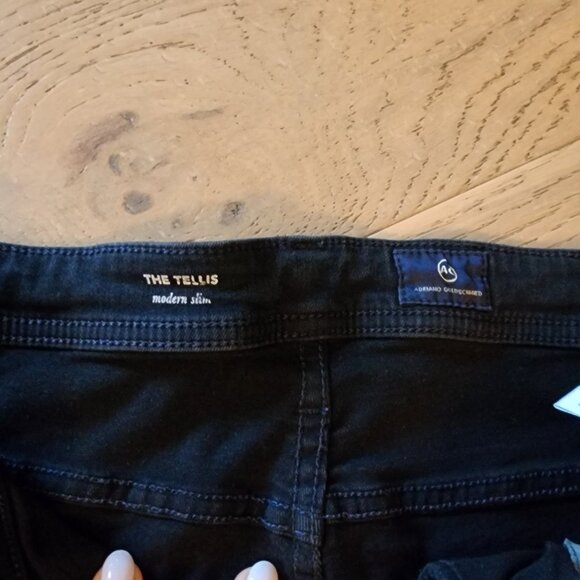 AG The Tellis Modern Slim Jeans - 38X34 - Black - Picture 4 of 4